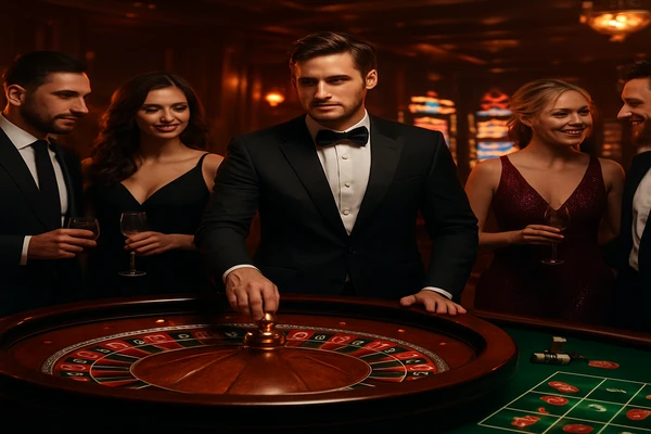 লাইভ টেবল-গেম পরিবেশে ডিলারের উপস্থিতি